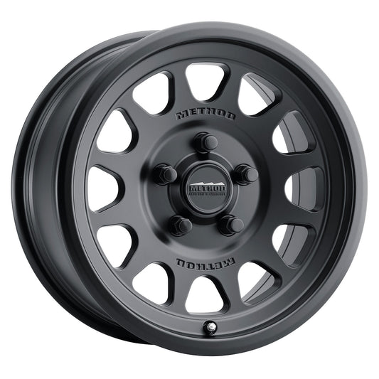 METHOD RACE WHEELS MR414 BEAD GRIP Matte Black 15X10