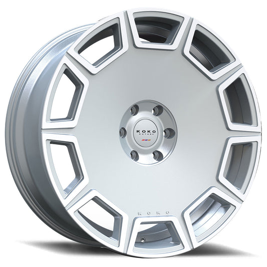KOKO KUTURE SICILY Silver Machined Face 26X10