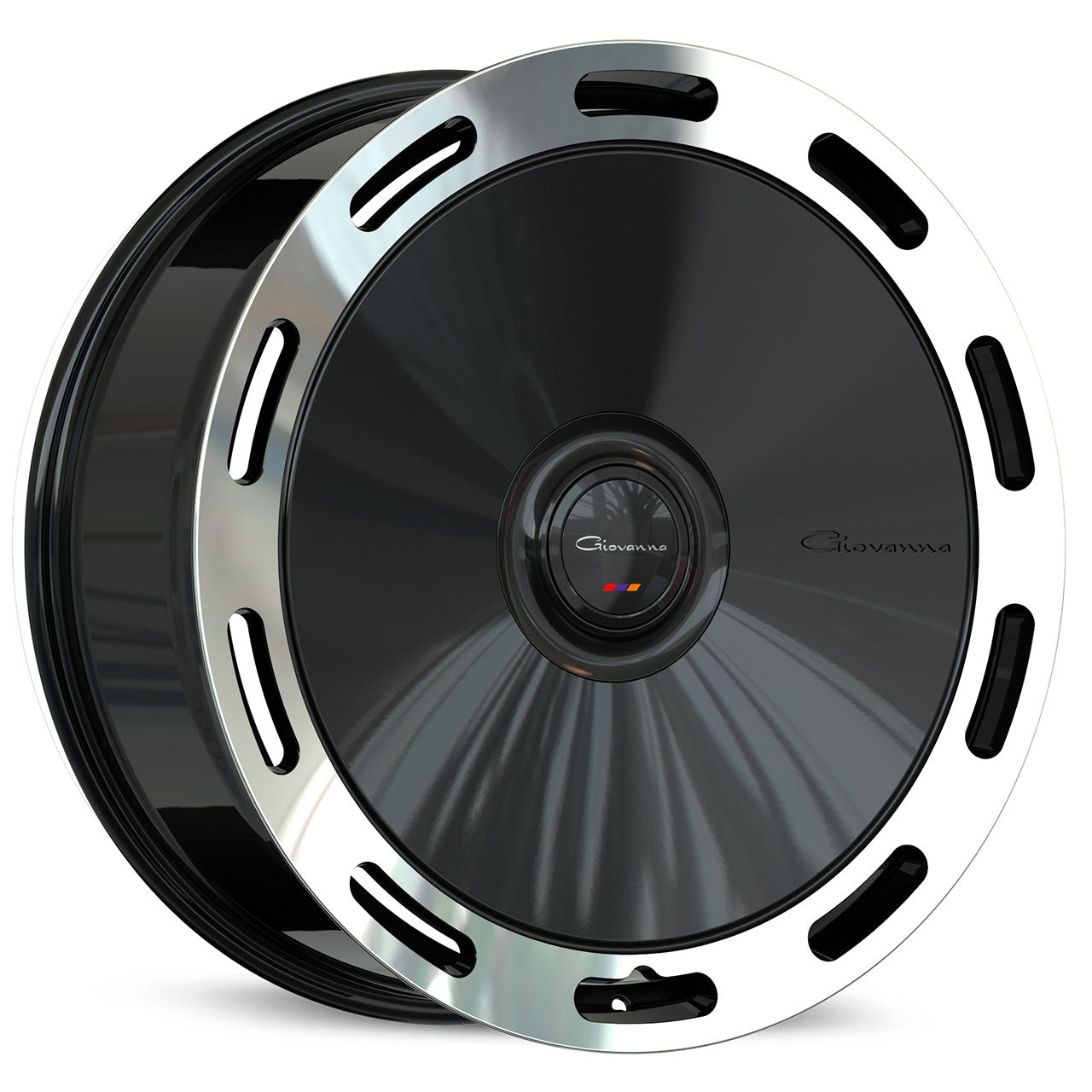 GIOVANNA AMUR Gloss Black Center / Polished Lip 24X10