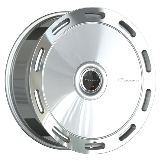 GIOVANNA AMUR Silver Machined Face Center / Polished Lip 24X10