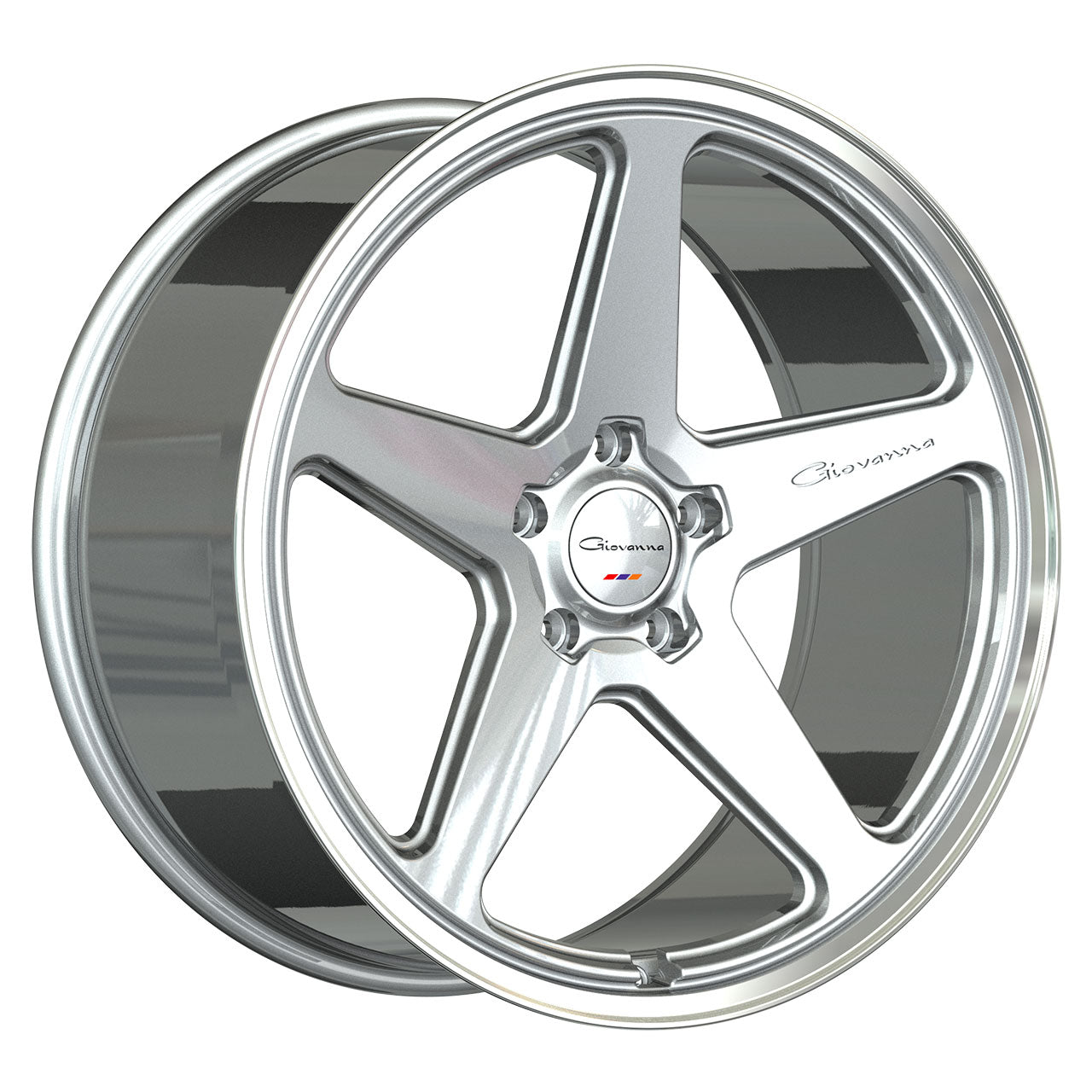 GIOVANNA CINQUE 21-22 Silver Machined Face Center / Polished Lip 22X10.5