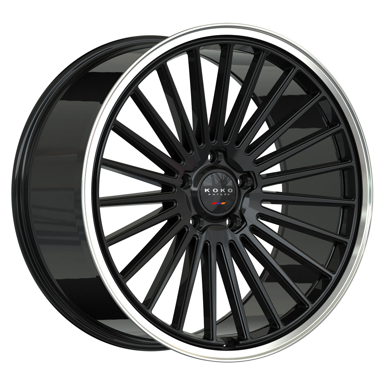 KOKO KUTURE PARLATO 21-22 Gloss Black Center / Polished Lip 22X10.5