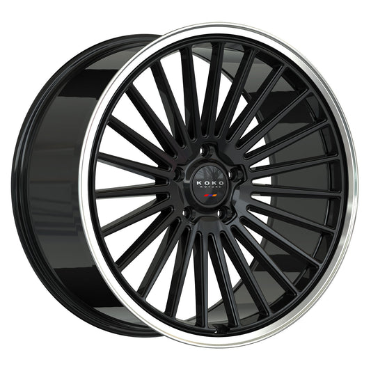 KOKO KUTURE PARLATO 21-22 Gloss Black Center / Polished Lip 22X9