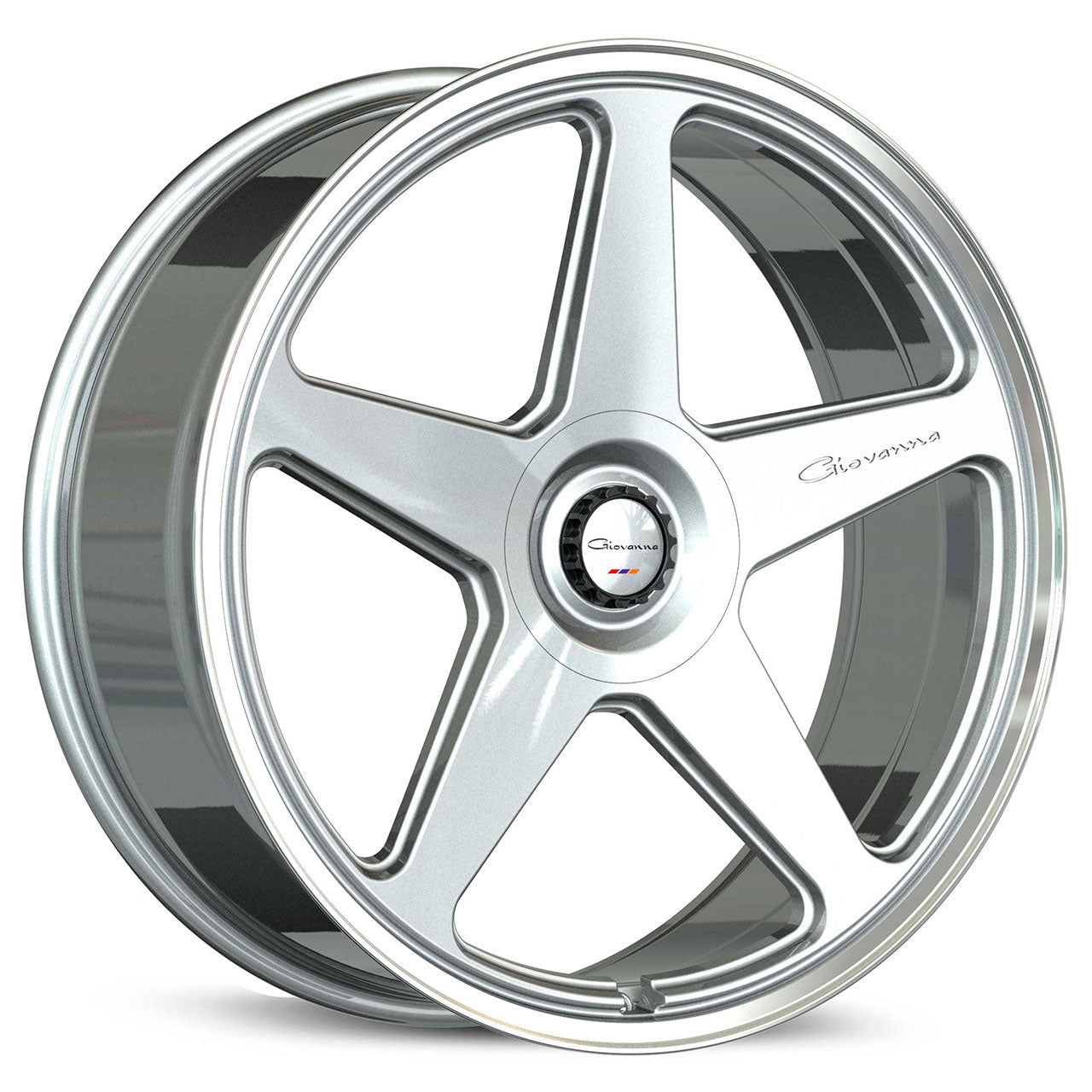 GIOVANNA CINQUE 24-26 Silver Machined Face Center / Polished Lip 24X9.5