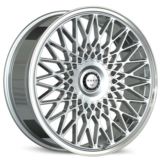 KOKO KUTURE CLASSICA 24-26 Silver Machined Face Center / Polished Lip 24X10