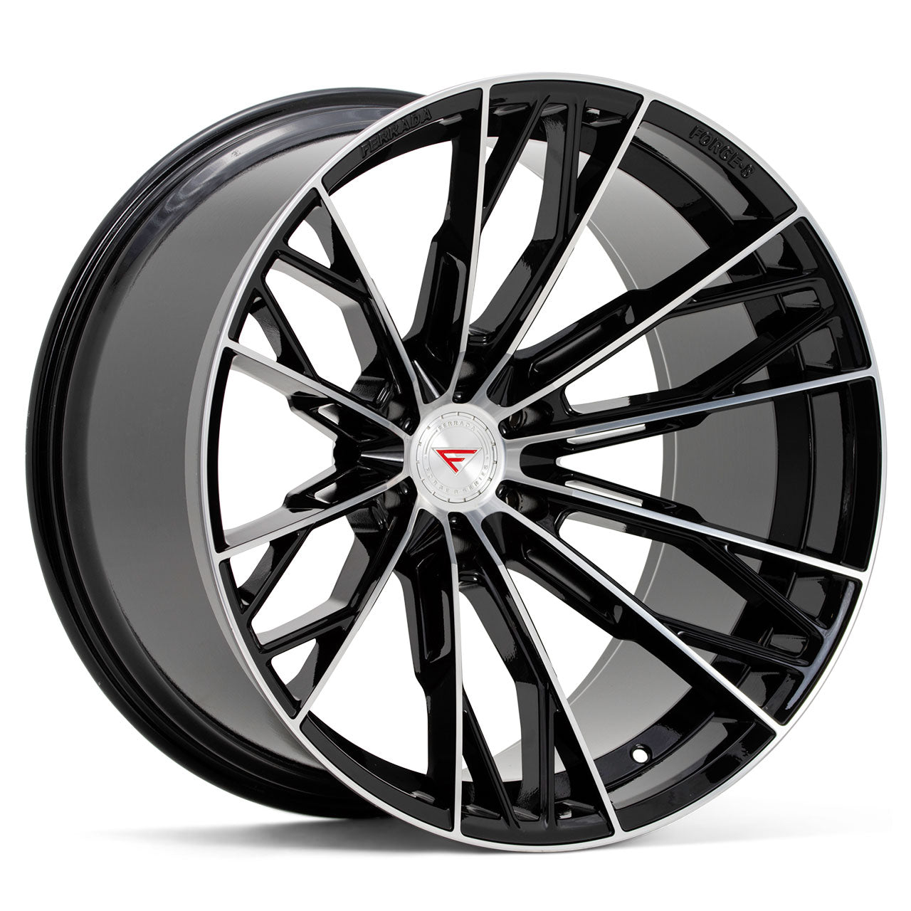 FERRADA FTR11 Gloss Black Machined Face 22X10