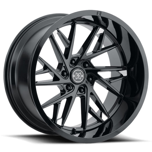 METHOD RACE WHEELS MR801 Gloss Black w/CNC Machined Accents 22X10