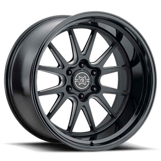 METHOD RACE WHEELS MR802 Gloss Black w/CNC Machined Accents 20X12