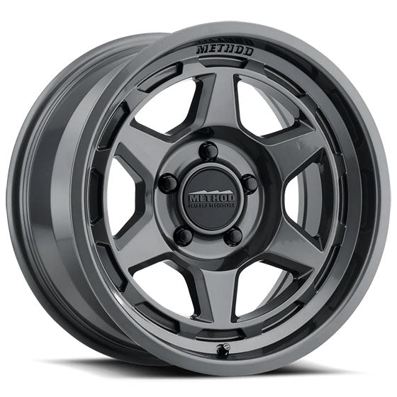 METHOD RACE WHEELS MR708 BEAD GRIP Gloss Titanium 17X8.5