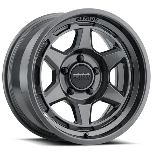 METHOD RACE WHEELS MR708 BEAD GRIP Gloss Titanium 17X8.5