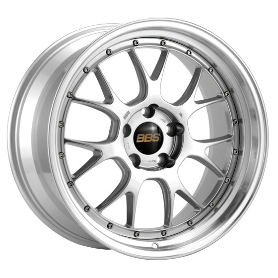 BBS LM-R Diamond Silver Painted Center w/Diamond Cut Rim & Clear Protective Top Coat 20X9.5