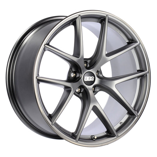 BBS CI-R Platinum Silver w/Polished Stainless Steel Rim Protector 19X8.5