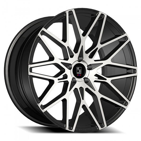 KOKO KUTURE FUNEN Gloss Black Machined Face 20X9