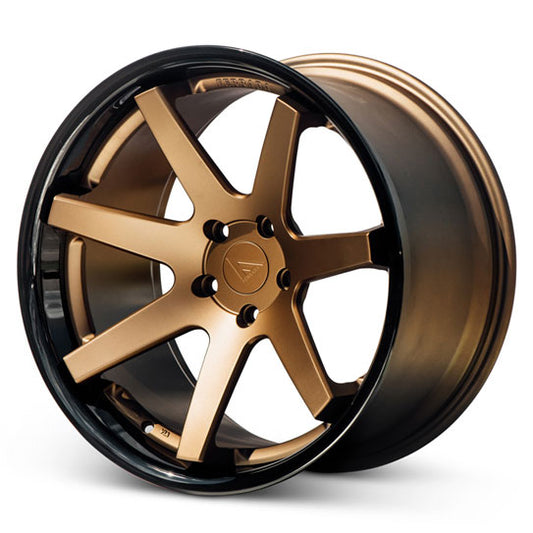 FERRADA FR1 Matte Bronze Center w/Gloss Black Lip 20X11.5