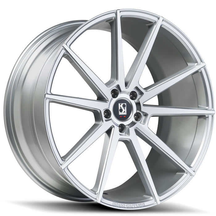 KOKO KUTURE LE MANS Silver Machined Face 24X10