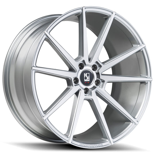 KOKO KUTURE LE MANS Silver Machined Face 24X10