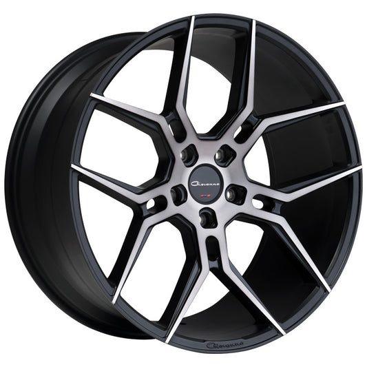 GIOVANNA HALEB Matte Black Machined Face w/Dark Tint 26X10