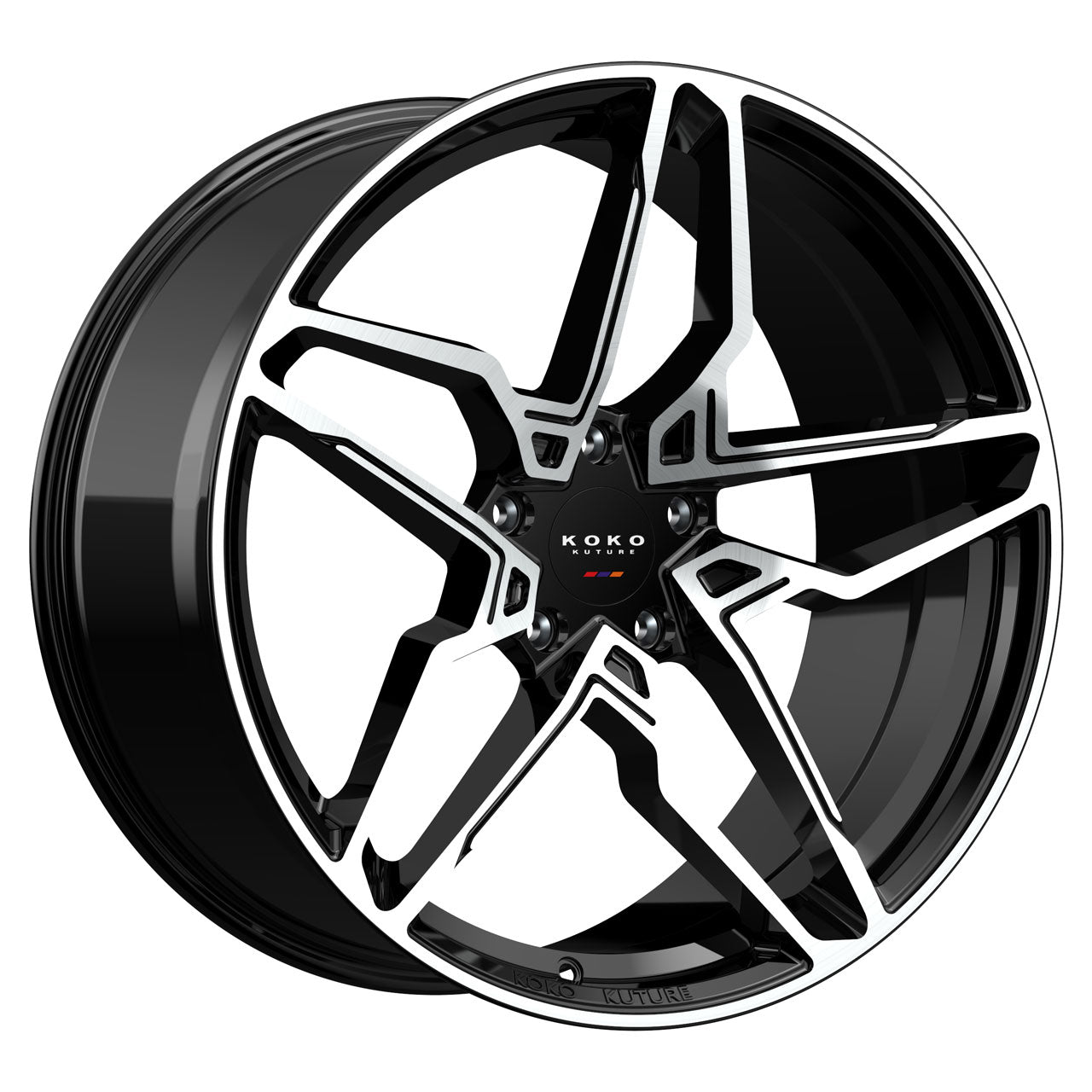 KOKO KUTURE BRAGA Gloss Black Machined Face 20X8.5