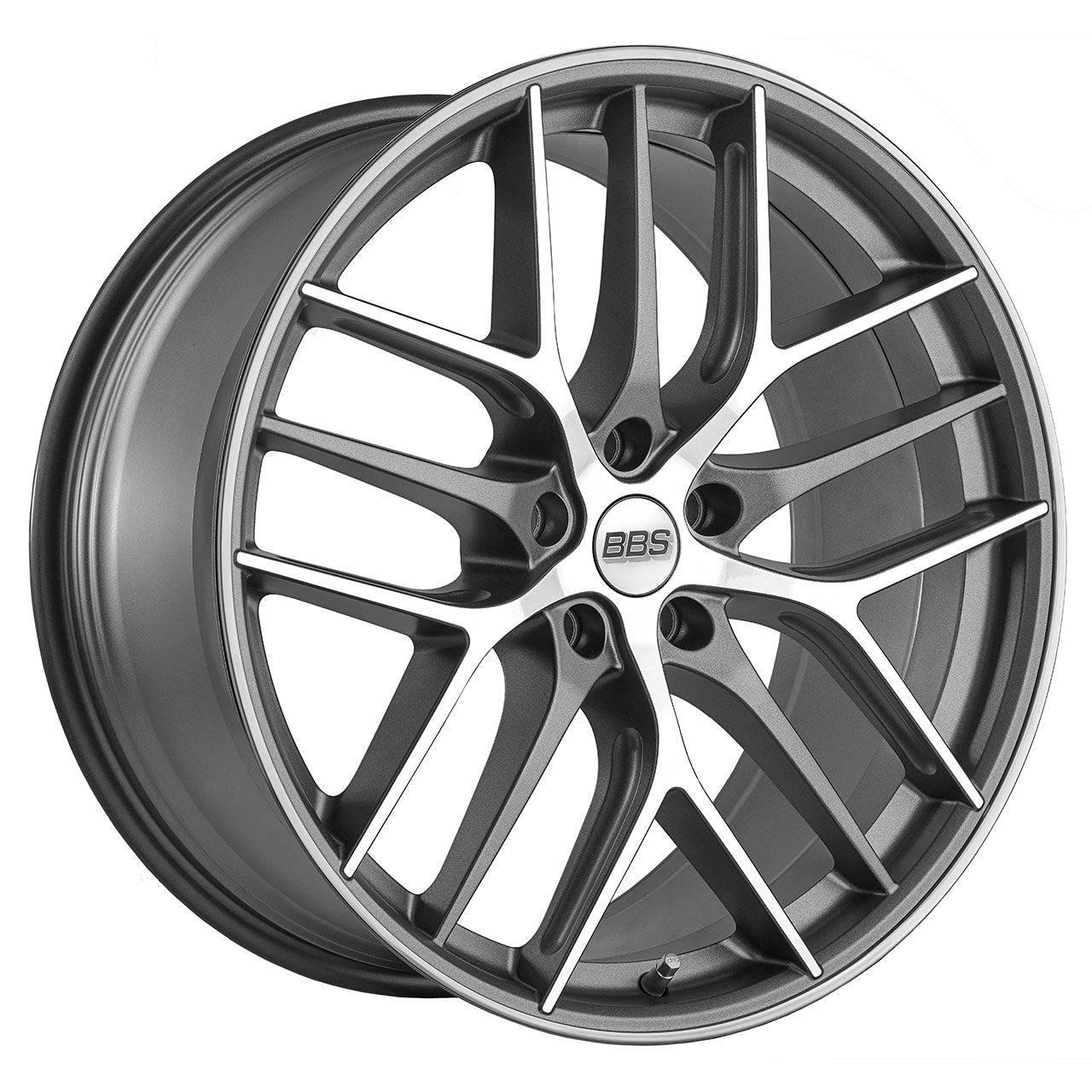 BBS CC-R Graphite w/Diamond Cut Face & Satin Clear Coat 20X9.5