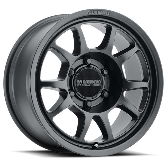 METHOD RACE WHEELS MR702 BEAD GRIP Matte Black 17X8.5