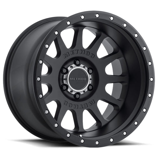 METHOD RACE WHEELS MR605 NV Matte Black 20X12