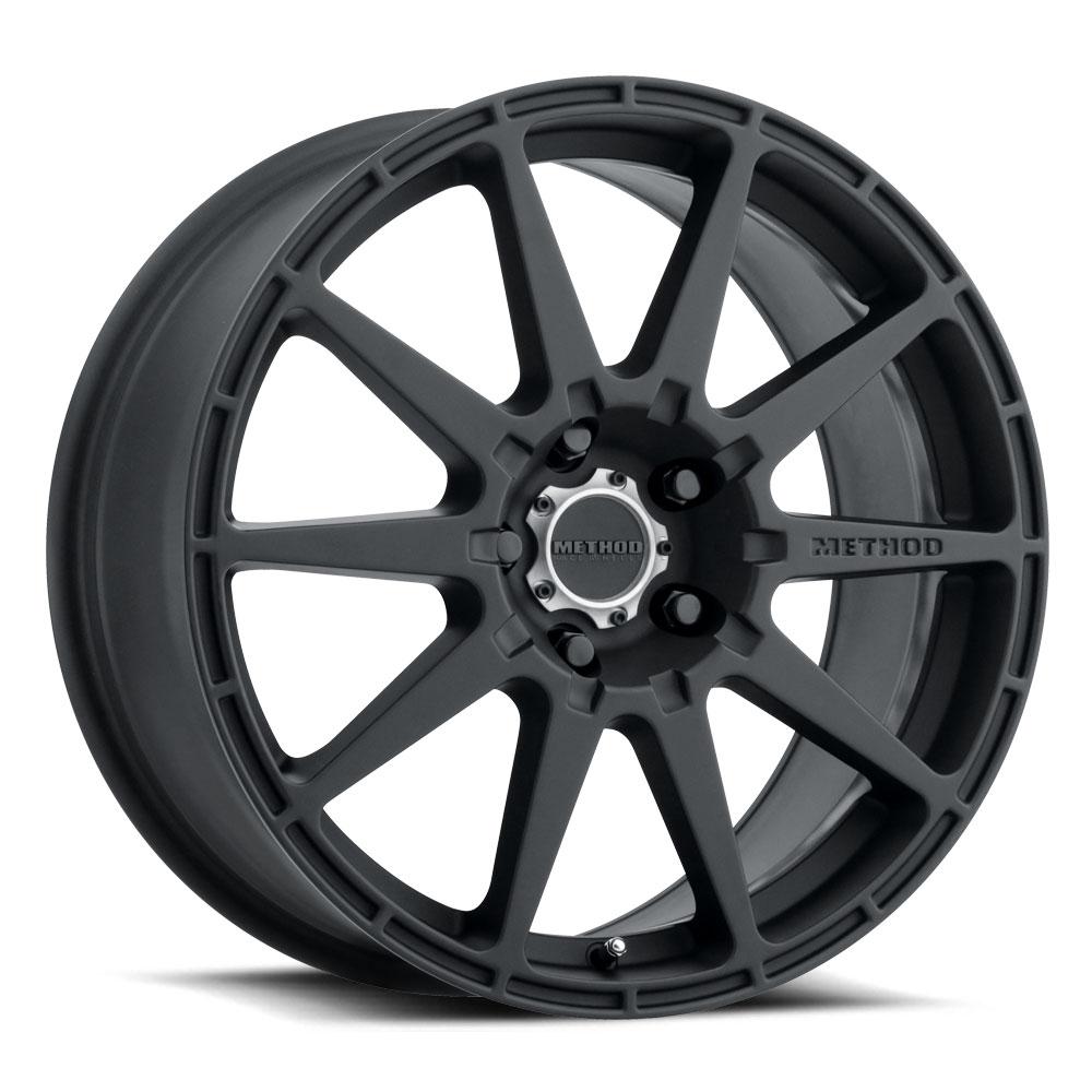 METHOD RACE WHEELS MR501 RALLY Matte Black 17X8
