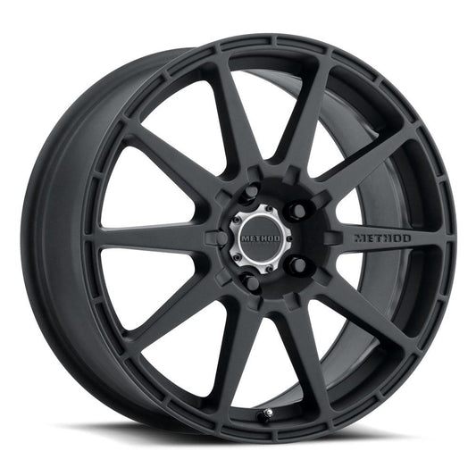 METHOD RACE WHEELS MR501 RALLY Matte Black 17X8