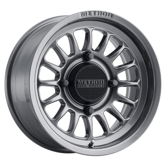 METHOD RACE WHEELS MR411 BEAD GRIP Gloss Titanium 15X10