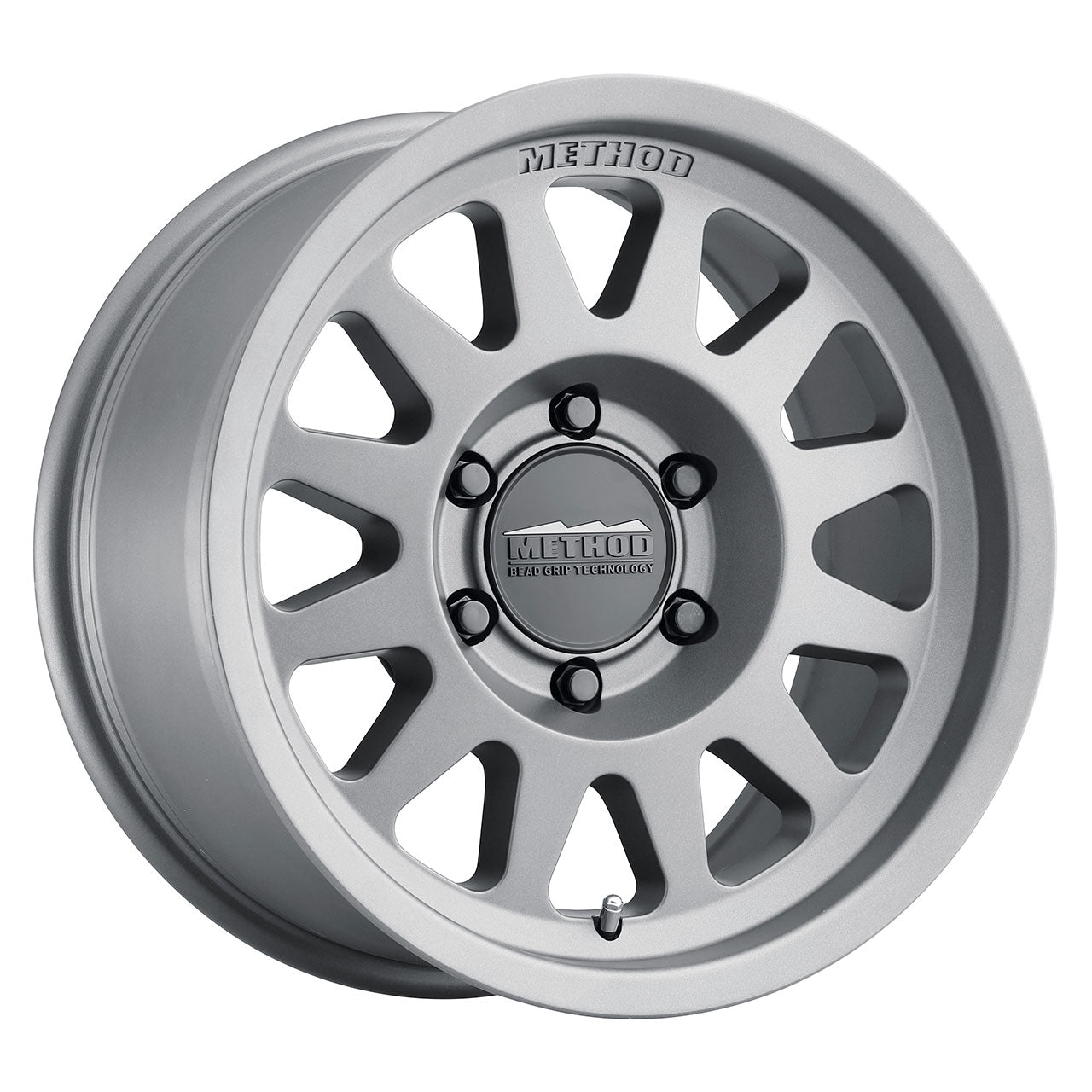 METHOD RACE WHEELS MR704 BEAD GRIP Titanium 17X8.5