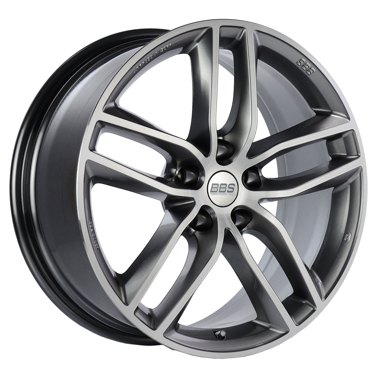 BBS SX Platinum Gloss w/Machined Face 19X8.5