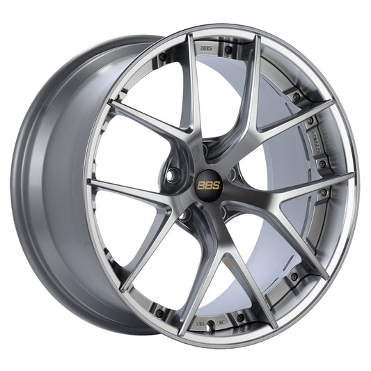 BBS RI-S Diamond Silver Painted Center w/Diamond Cut Rim & Clear Protective Top Coat 20X9