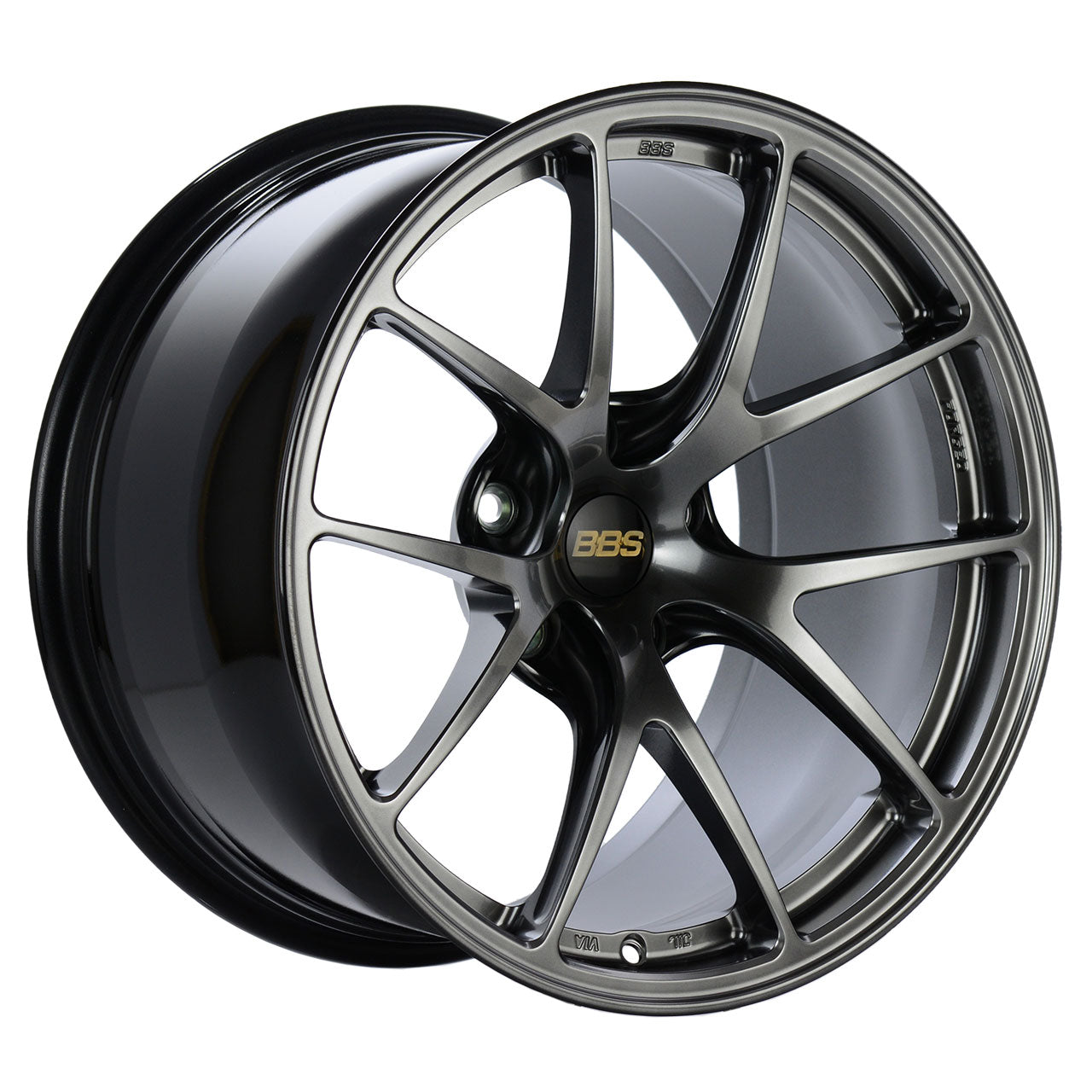 BBS RI-A Diamond Black Paint w/Clear Protective Top Coat 18X9
