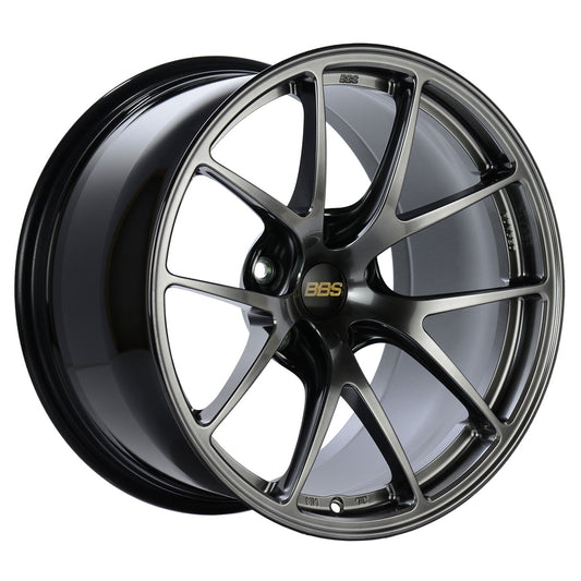 BBS RI-A Diamond Black Paint w/Clear Protective Top Coat 18X8.5