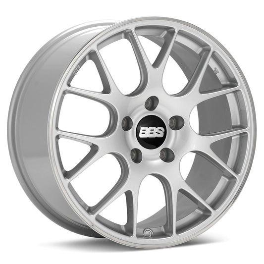 BBS CHR Brilliant Silver w/Polished Stainless Steel Rim Protector 19X9.5