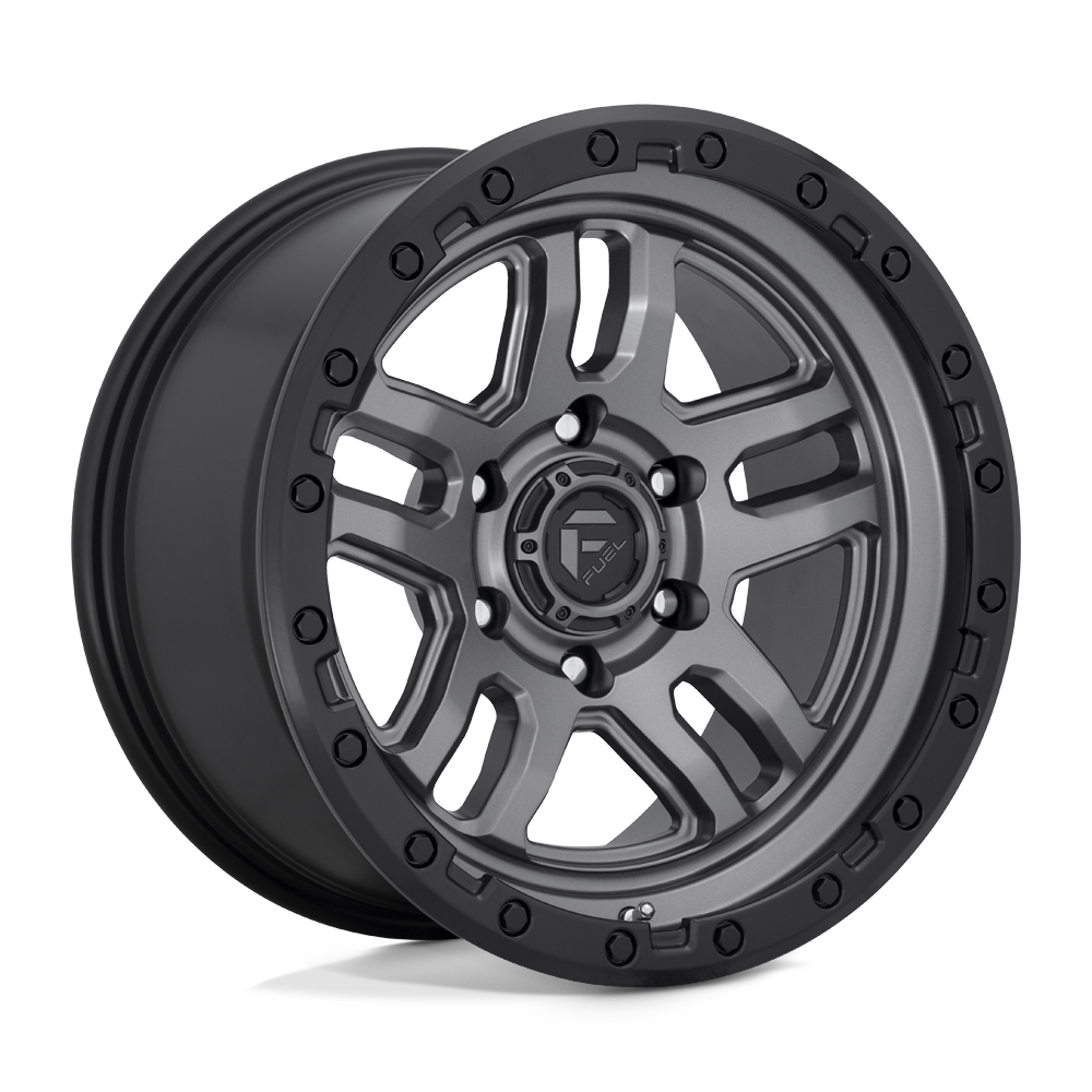 Fuel 1PC D701 AMMO MATTE GUN METAL BLACK BEAD RING 20X10