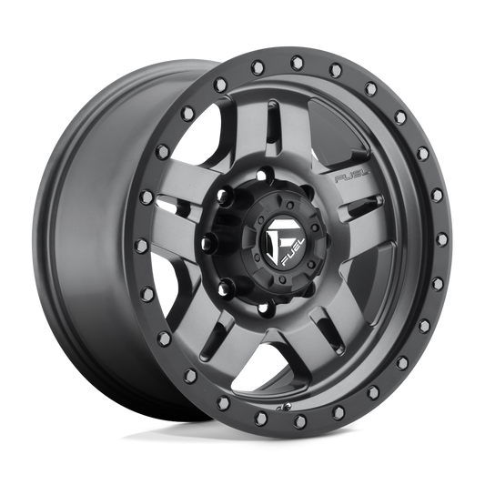 Fuel 1PC D558 ANZA MATTE GUN METAL BLACK BEAD RING 20X10