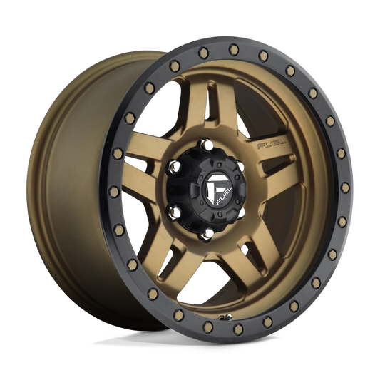 Fuel 1PC D583 ANZA MATTE BRONZE BLACK BEAD RING 18X9