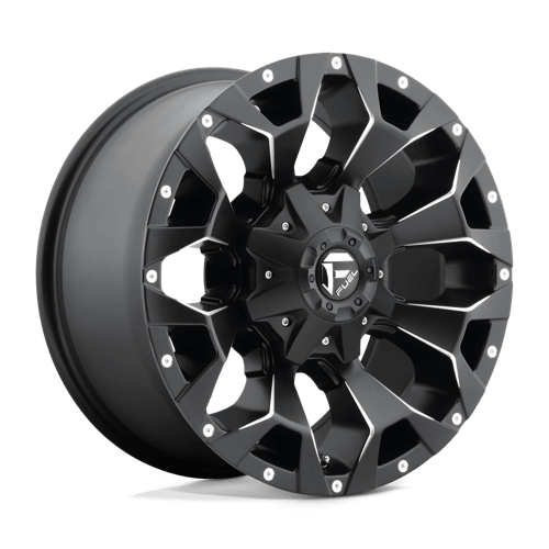Fuel 1PC D546 ASSAULT MATTE BLACK MILLED 18X9