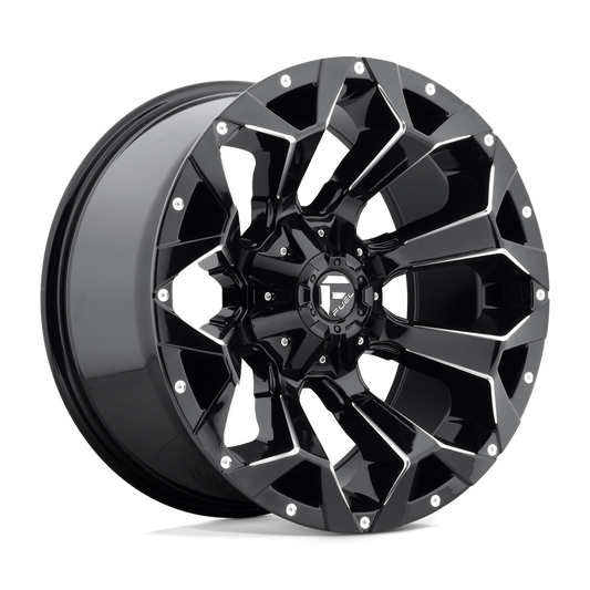 Fuel 1PC D576 ASSAULT GLOSS BLACK MILLED 20X9