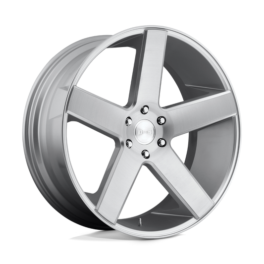 DUB 1PC S218 BALLER GLOSS SILVER BRUSHED 26X10