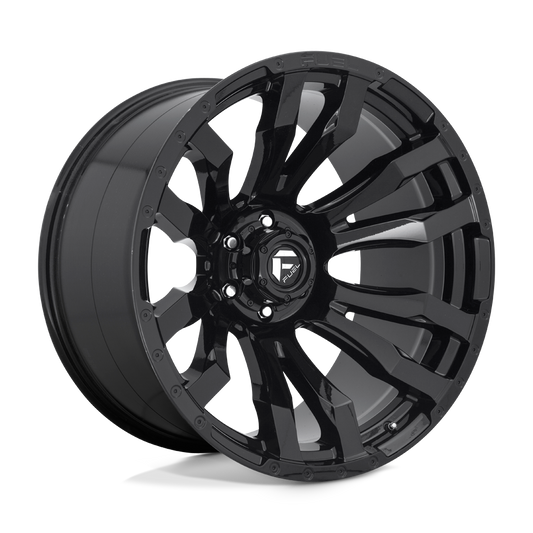 Fuel 1PC D675 BLITZ GLOSS BLACK 16X8
