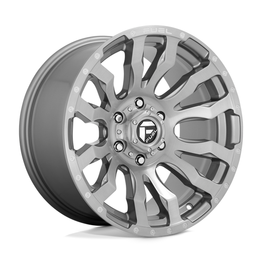 Fuel 1PC D693 BLITZ PLATINUM 20X8.25