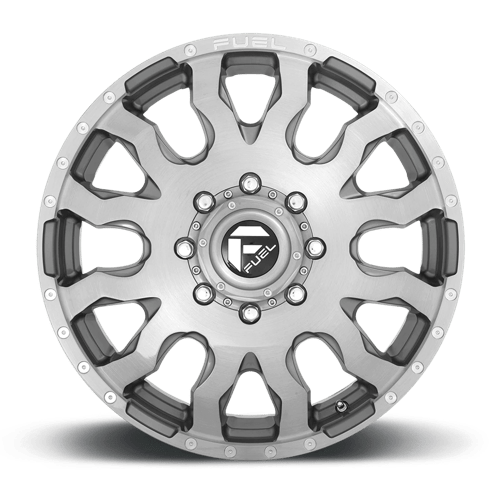 Fuel 1PC D693 BLITZ PLATINUM 20X8.25