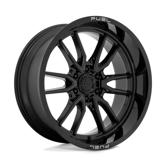 Fuel 1PC D760 CLASH GLOSS BLACK 22X10