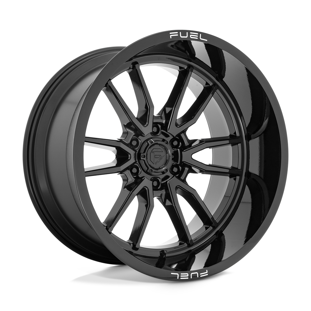 Fuel 1PC D760 CLASH GLOSS BLACK 22X12