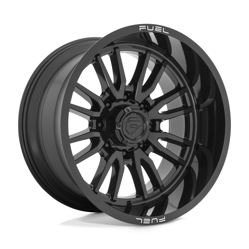 Fuel 1PC D760 CLASH GLOSS BLACK 22X12