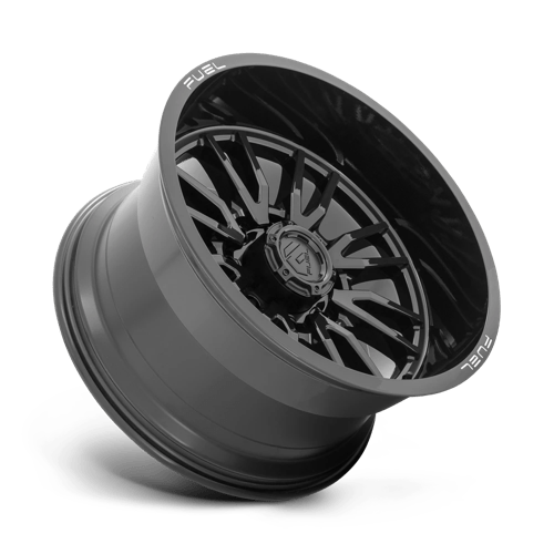 Fuel 1PC D760 CLASH GLOSS BLACK 22X12