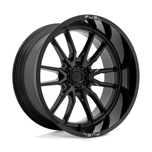 Fuel 1PC D760 CLASH GLOSS BLACK 24X12