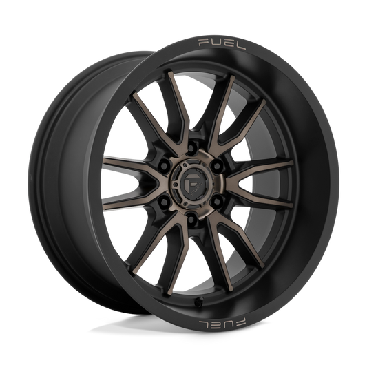 Fuel 1PC D762 CLASH MATTE BLACK DOUBLE DARK TINT 18X9