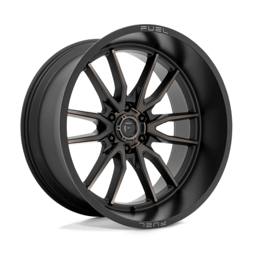 Fuel 1PC D762 CLASH MATTE BLACK DOUBLE DARK TINT 24X12